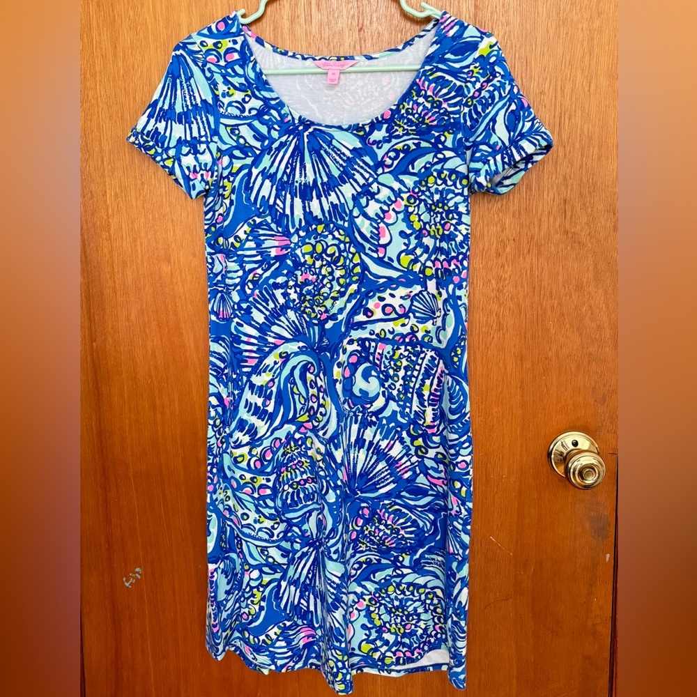 Lilly Pulitzer Tammy Dress in Blue Ceviche